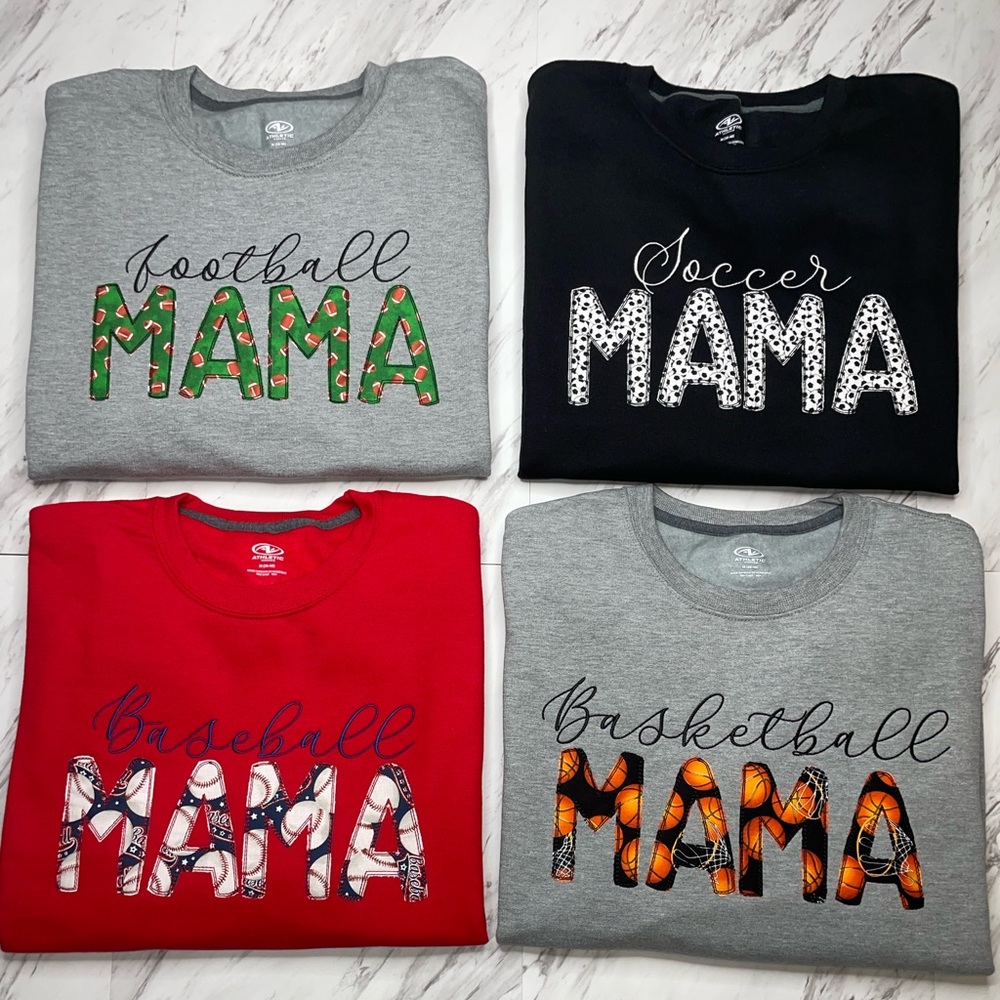 Baseball MAMA Sweatshirt - Picture 5 of 5